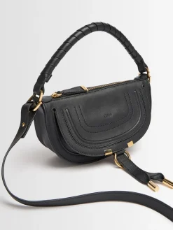 Borsa media Marcie in pelle liscia