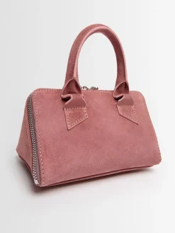 Borsa mini Friday in camoscio