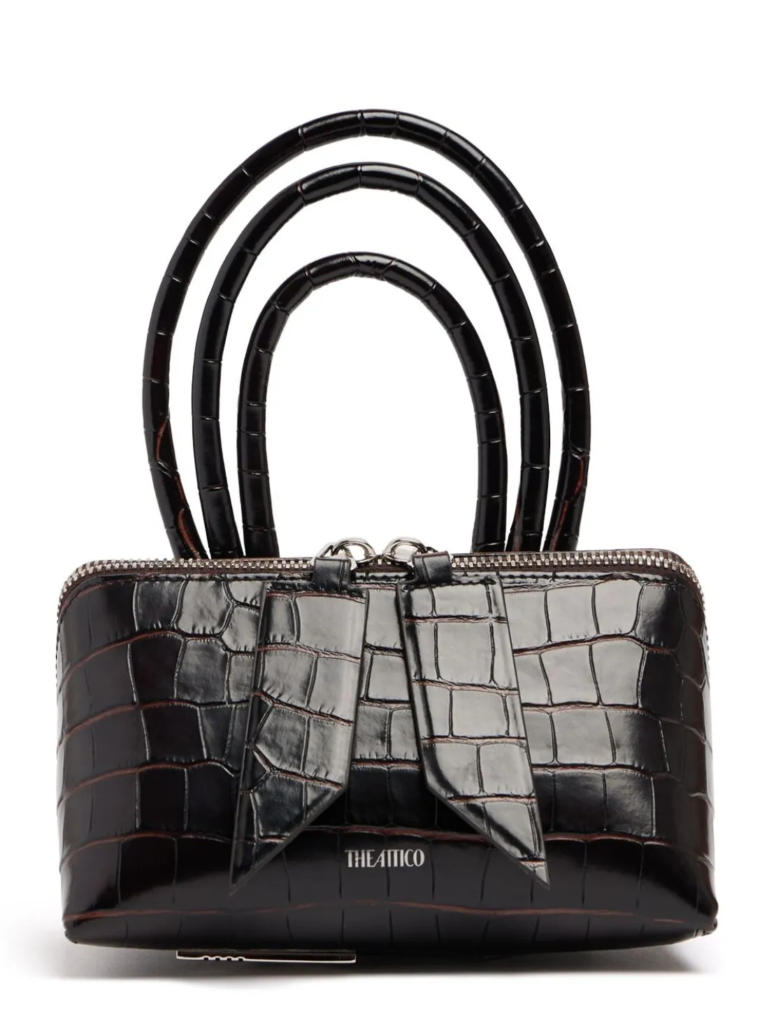 Borsa mini Friday in pelle goffrata