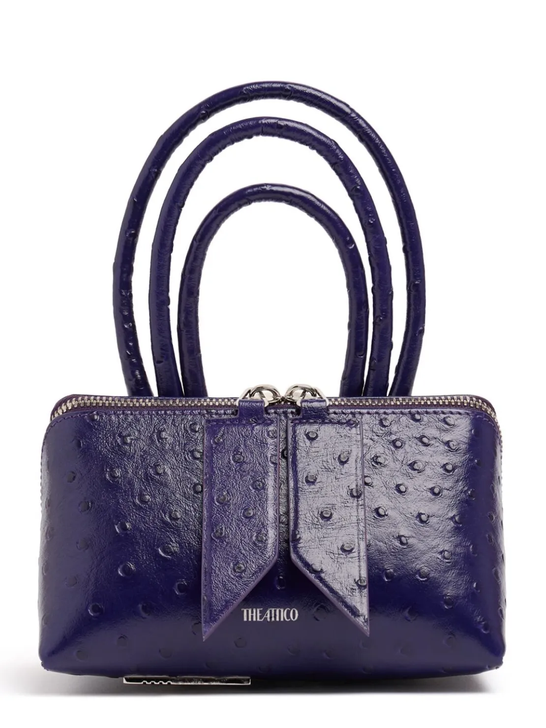Borsa mini Friday in pelle goffrata