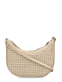Borsa mini Sling in pelle intrecciata
