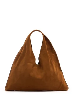 Borsa piccola Bindle in camoscio