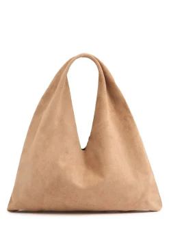 Borsa piccola Bindle in camoscio