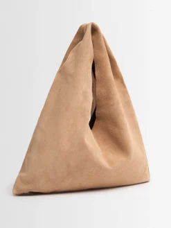 Borsa piccola Bindle in camoscio