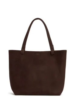 Borsa piccola Park in pelle nabuk