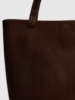 Borsa piccola Park in pelle nabuk