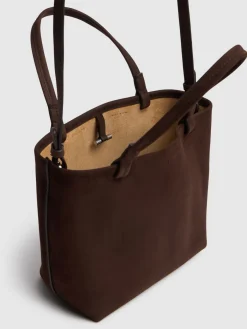 Borsa piccola Park in pelle nabuk