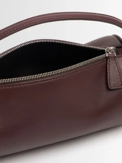 Borsa Round 90s in pelle con manico