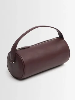 Borsa Round 90s in pelle con manico
