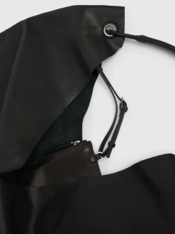 Borsa shopping Bindle Three in pelle
