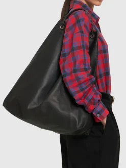 Borsa shopping Bindle Three in pelle