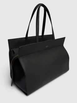 Borsa shopping Crosby in pelle liscia