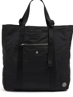 Borsa shopping in nylon spalmato