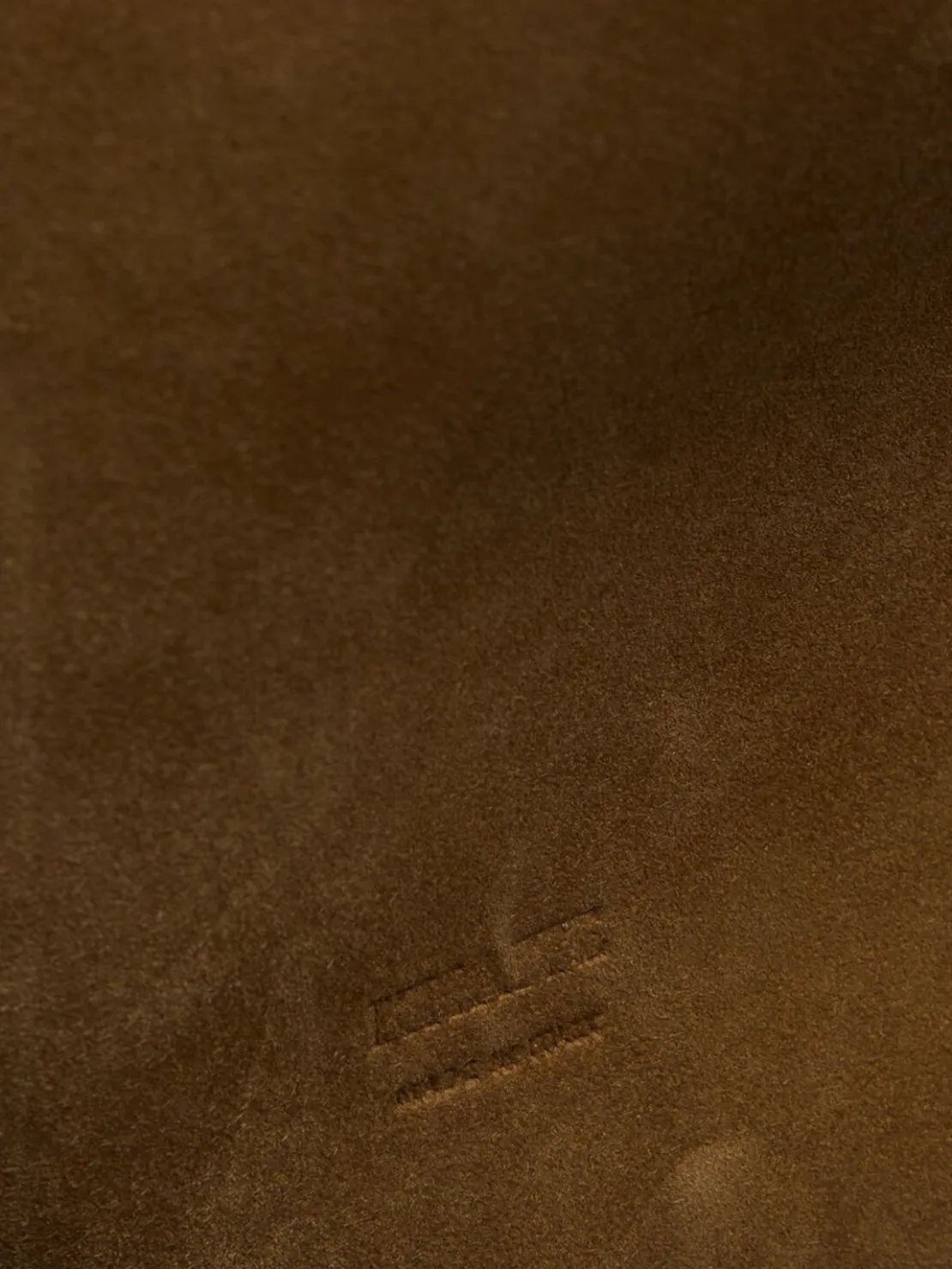 Borsa shopping media Lotus in camoscio
