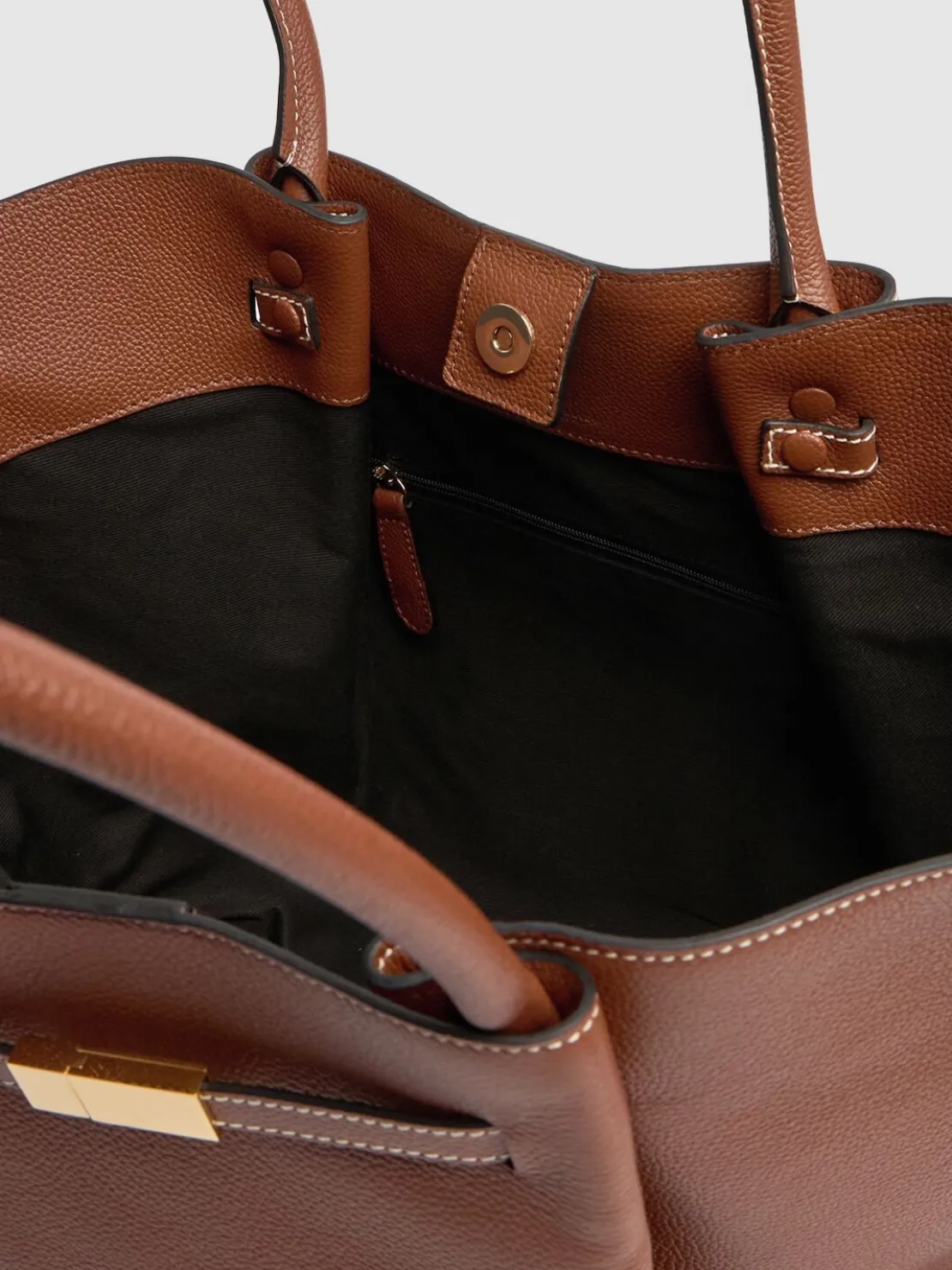Borsa shopping The New York in pelle martellata