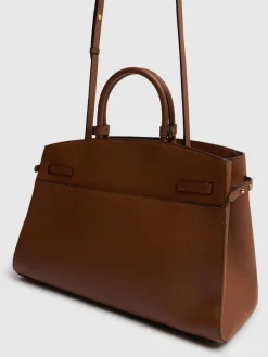 Borsa The Hudson in pelle martellata