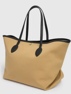 Borsa tote media Amalia in tela