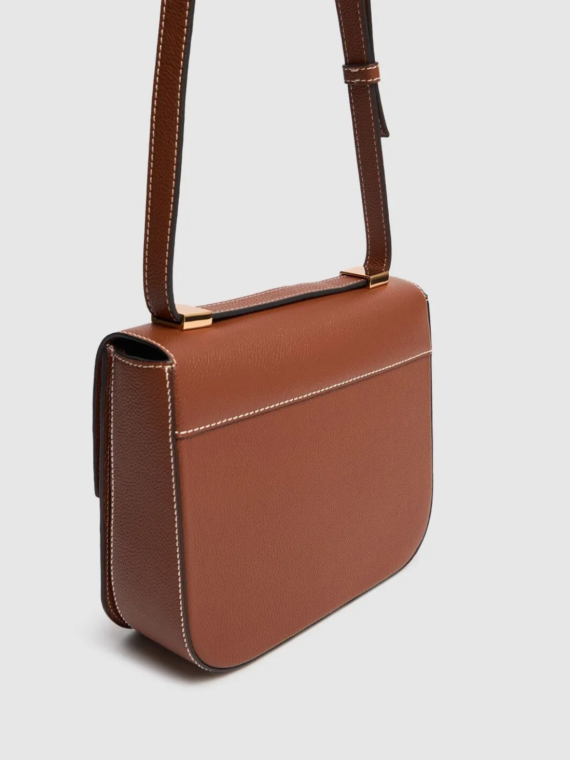 Borsa Vancouver in pelle martellata