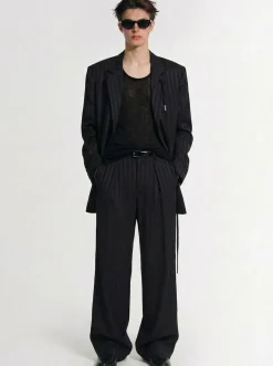Botel wide leg pleated pants