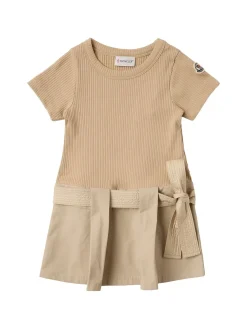 Bow cotton dress