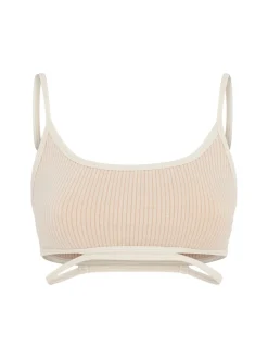 Bralette Splice in misto lana