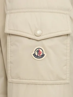 Breezes nylon down jacket