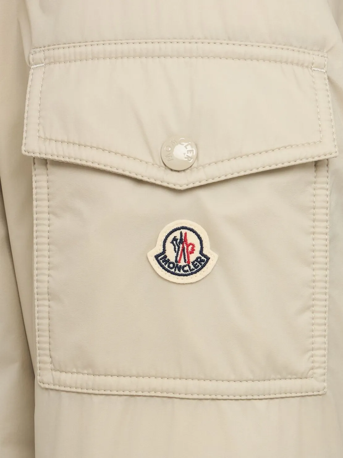 Breezes nylon down jacket
