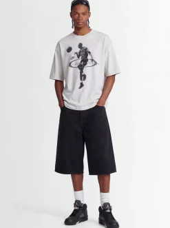 Brooklyn printed cotton jersey t-shirt