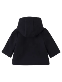 Caban wool blend coat