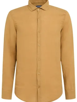 Camicia Antonio a maniche lunghe in lino