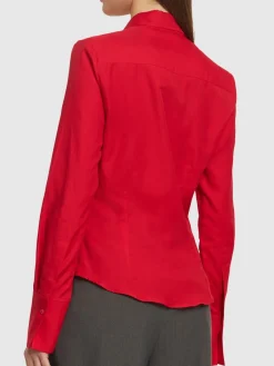 Camicia Cascade in popeline di misto cotone