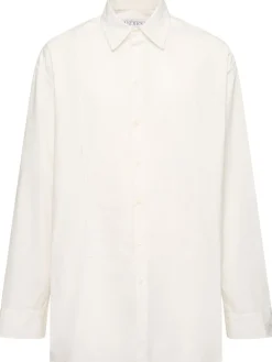 Camicia con applicazioni in pizzo