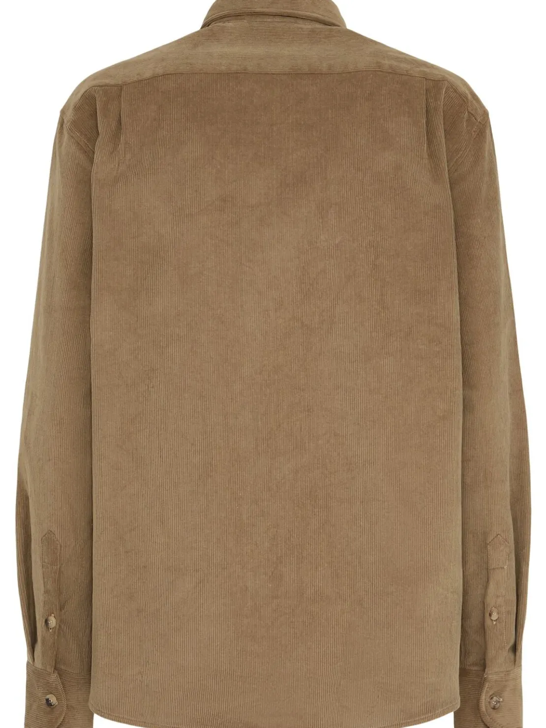Camicia in cotone a coste Sara