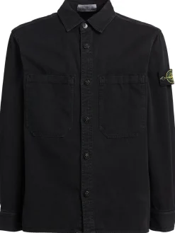 Camicia in cotone effetto vintage