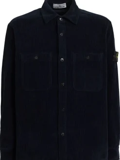 Camicia in cotone millerighe