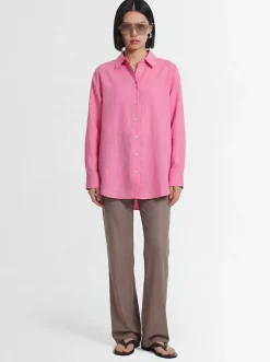 Camicia in lino e cotone