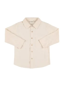 Camicia in misto cotone