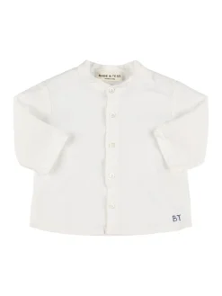 Camicia in misto lino