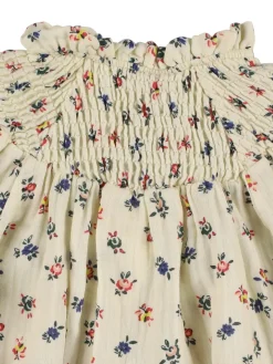 Camicia in mussola di cotone stampata