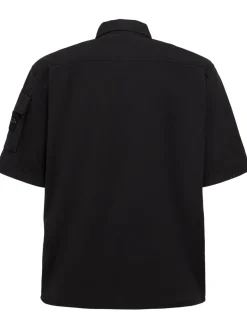 Camicia in twill di cotone stretch