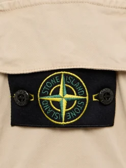 Camicia in twill di cotone stretch