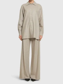 Camicia Komako in misto lana