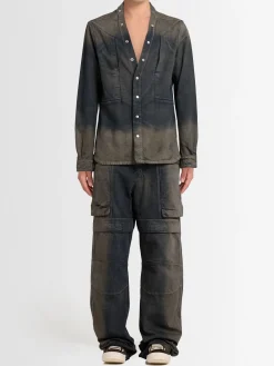 Camicia Larry in denim di cotone