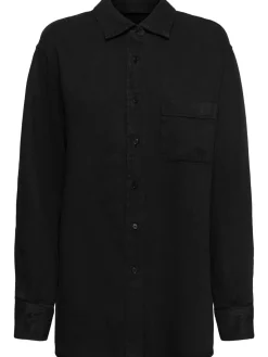 Camicia lunga in lino Nesson
