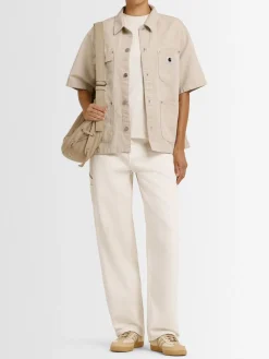 Camicia maniche corte in misto cotone Michigan