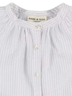Camicia oversize in misto cotone