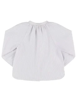 Camicia oversize in misto cotone