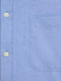 Camicia relaxed fit Telles in flanella di cotone