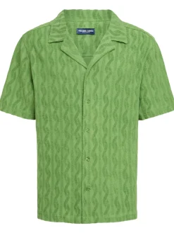 Camicia Roberto in spugna jacquard