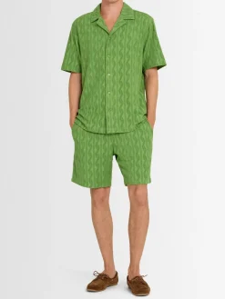 Camicia Roberto in spugna jacquard
